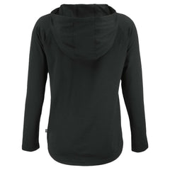 Los Angeles Dodgers Cutter & Buck Women's  Coastline Epic Comfort Eco Recycled Hoodie Raglan Long Sleeve T-Shirt - Black