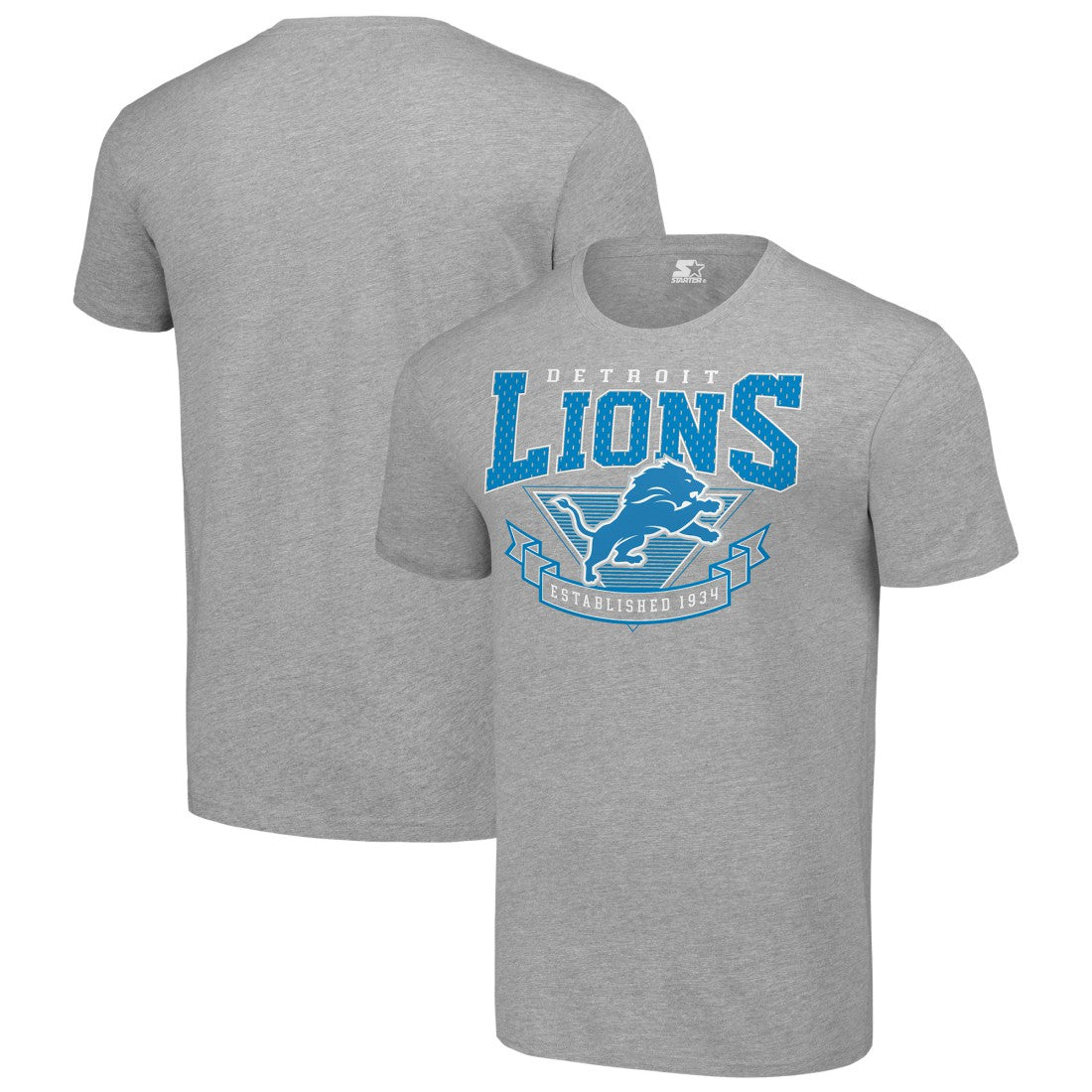 NFL Detroit Lions Starter 80s Inspired Team Logo T-Shirt