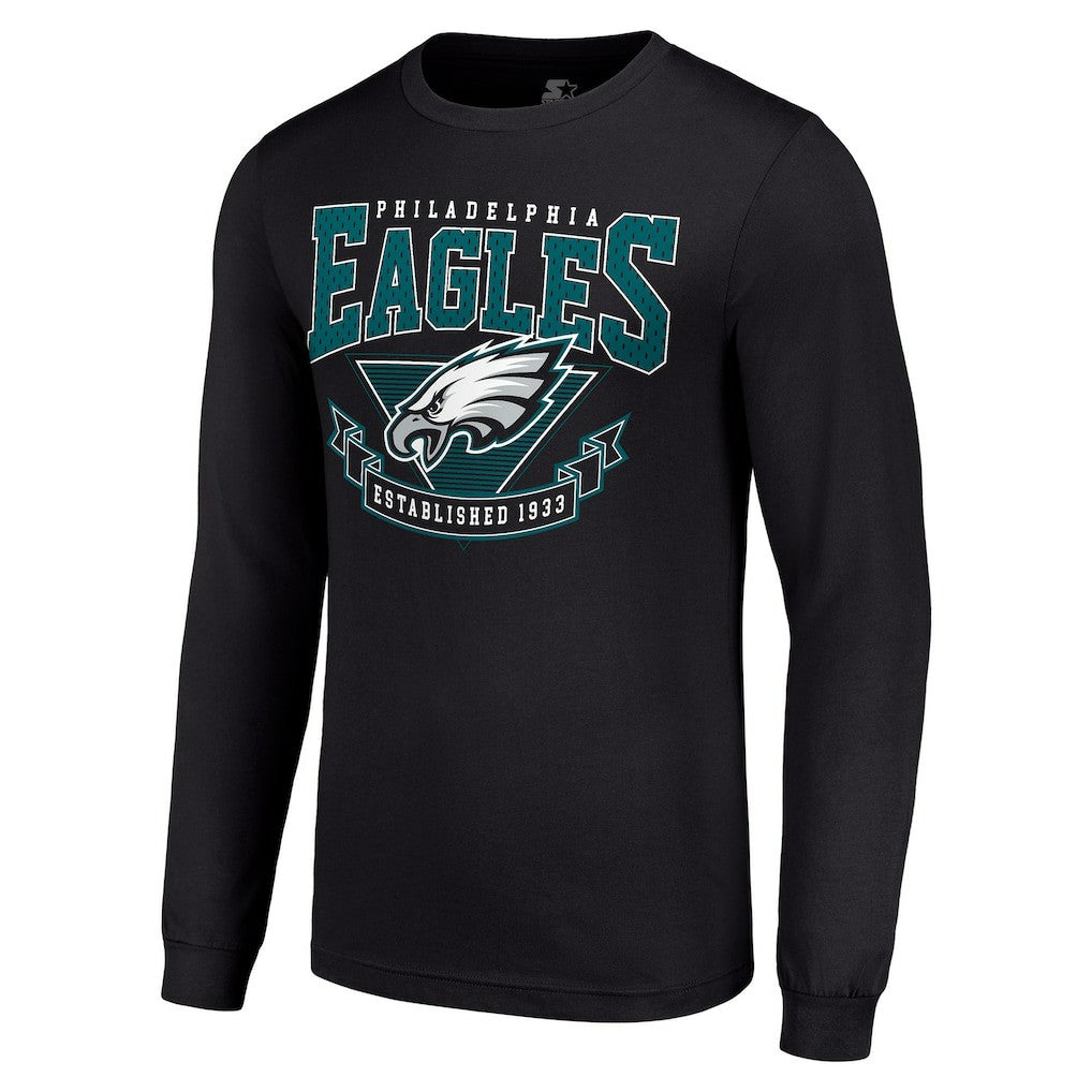 NFL Philadelphia Eagles Starter '80s Inspired Team Logo Long Sleeve T-Shirt