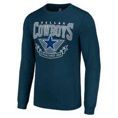NFL Dallas Cowboys Starter '80s Inspired Team Logo Long Sleeve T-Shirt