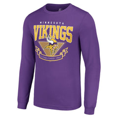 NFL Minnesota Vikings Starter '80s Inspired Team Logo Long Sleeve T-Shirt