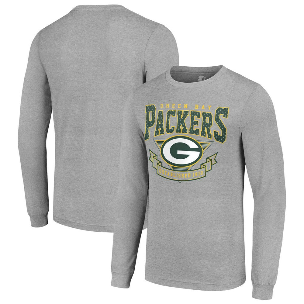 NFL Green Bay Packers Starter '80s Inspired Team Logo Long Sleeve T-Shirt