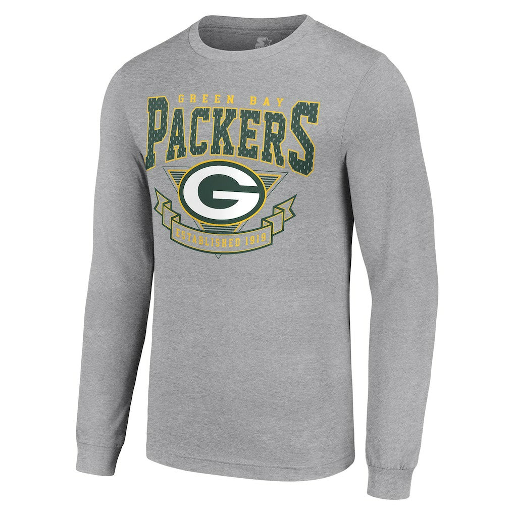 NFL Green Bay Packers Starter '80s Inspired Team Logo Long Sleeve T-Shirt