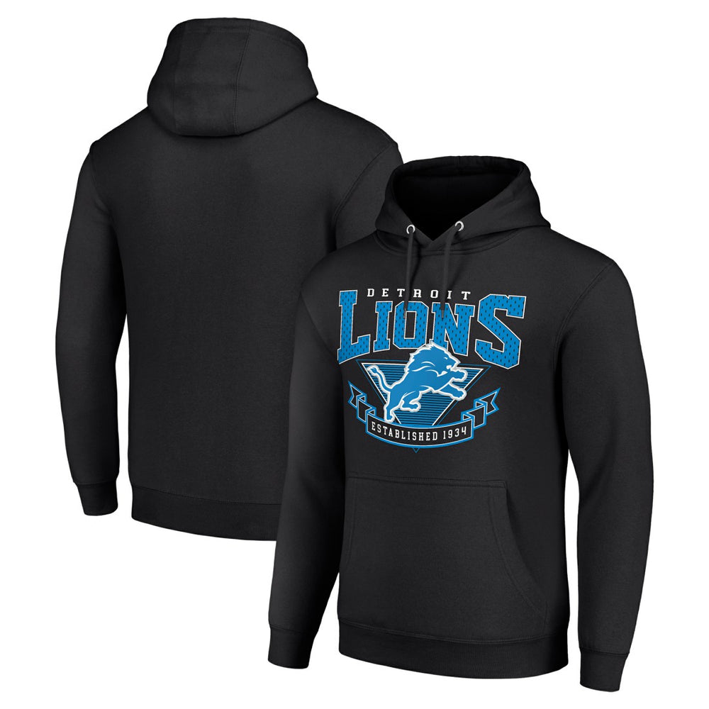 NFL Detroit Lions Starter ‘80s Inspired Pullover Hoodie