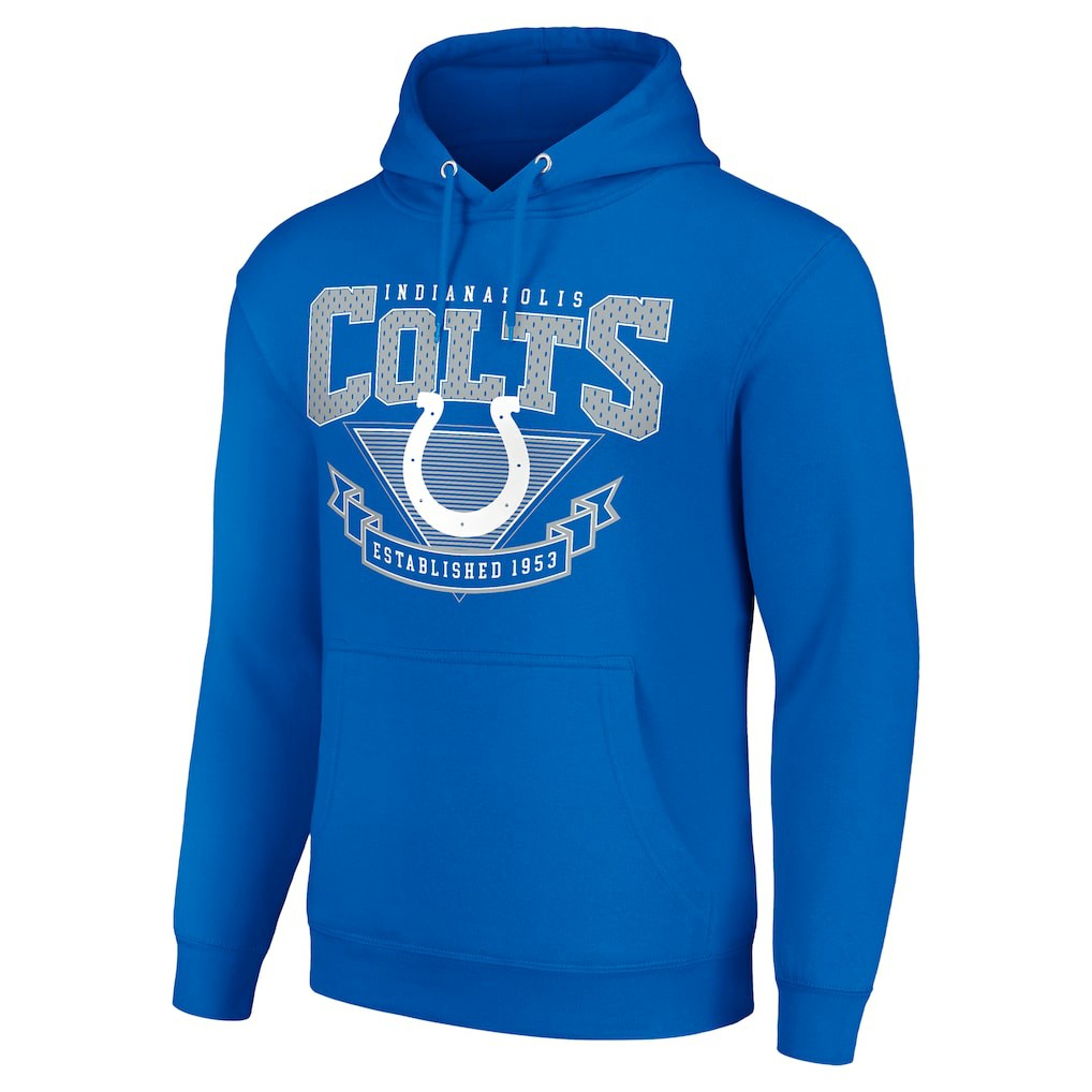 NFL Indianapolis Colts Starter ‘80s Inspired Pullover Hoodie