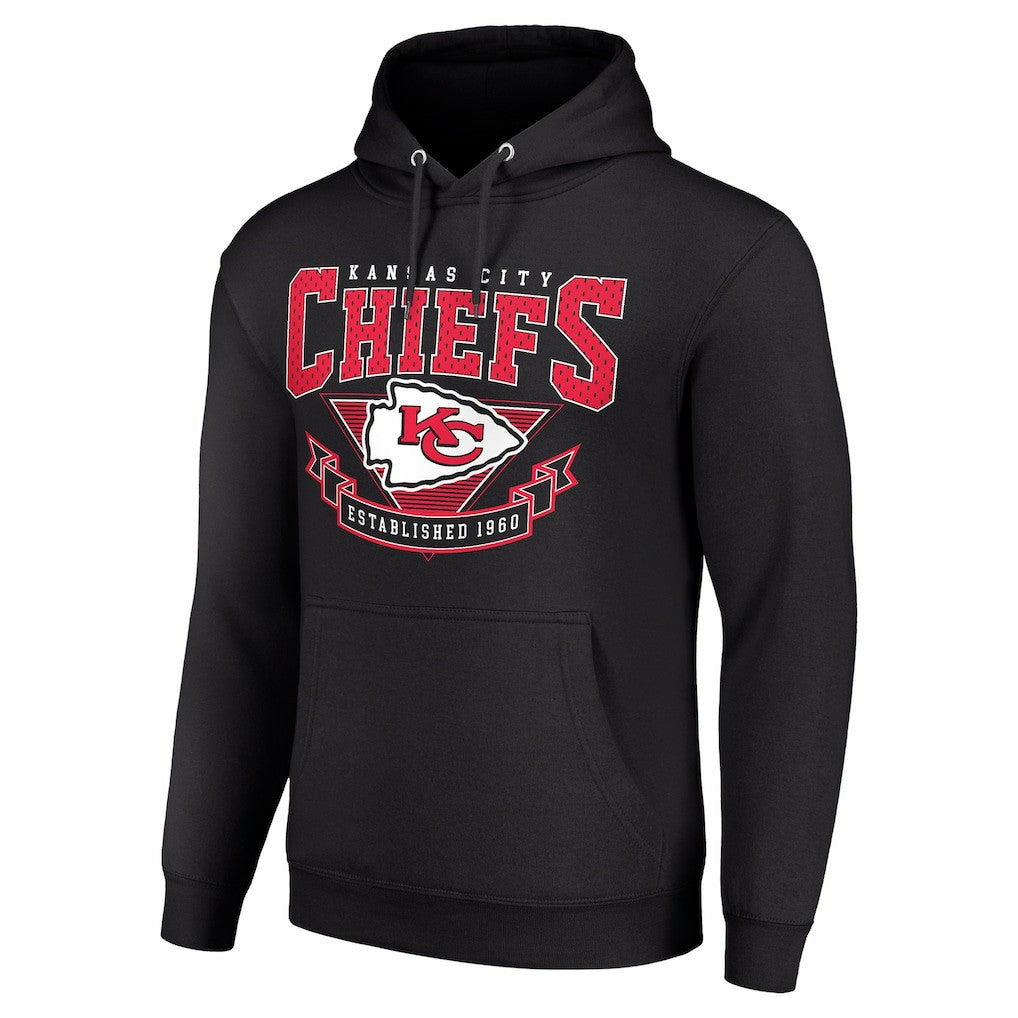 NFL Kansas City Chiefs Starter ‘80s Inspired Pullover Hoodie
