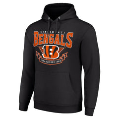 NFL Cincinnati Bengals Starter ‘80s Inspired Pullover Hoodie