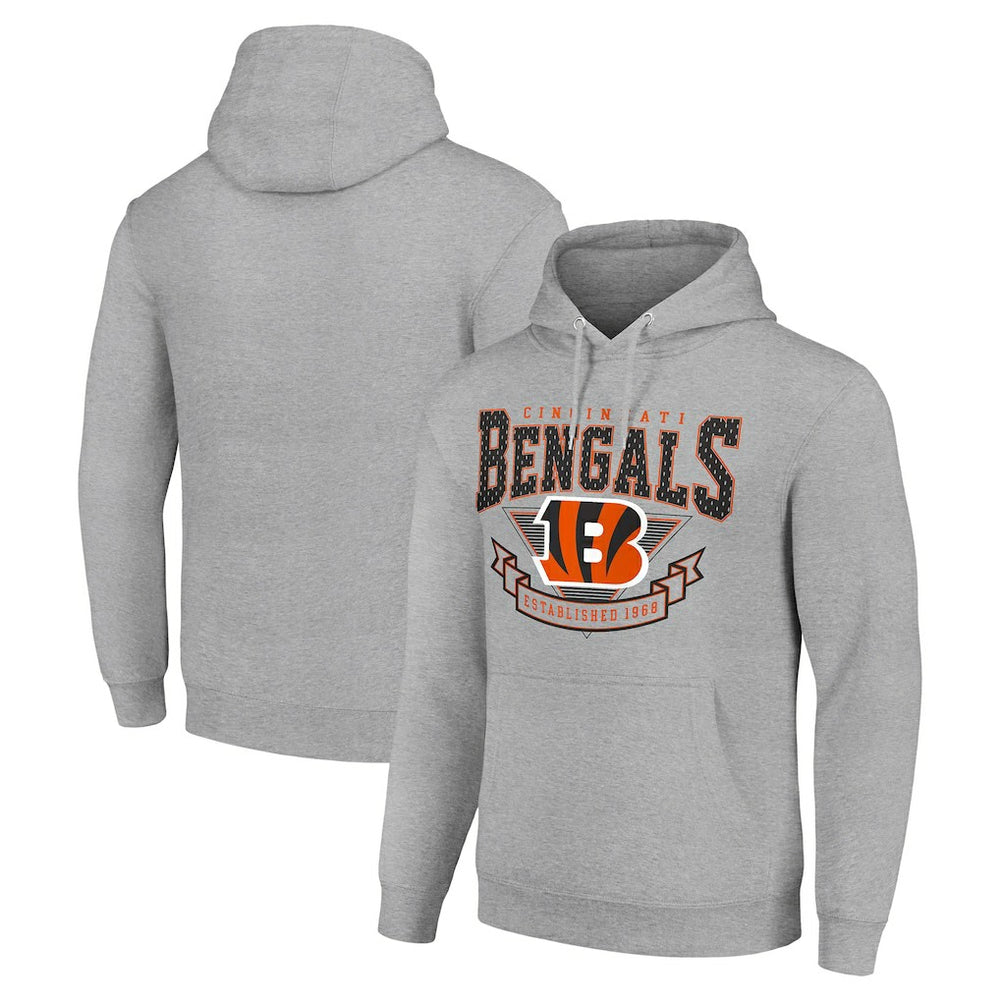 NFL Cincinnati Bengals Starter ‘80s Inspired Pullover Hoodie