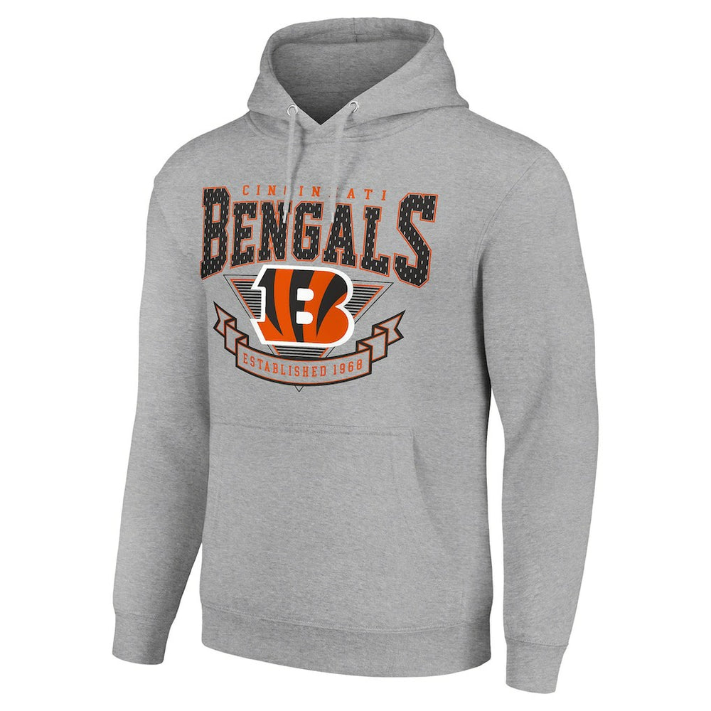 NFL Cincinnati Bengals Starter ‘80s Inspired Pullover Hoodie