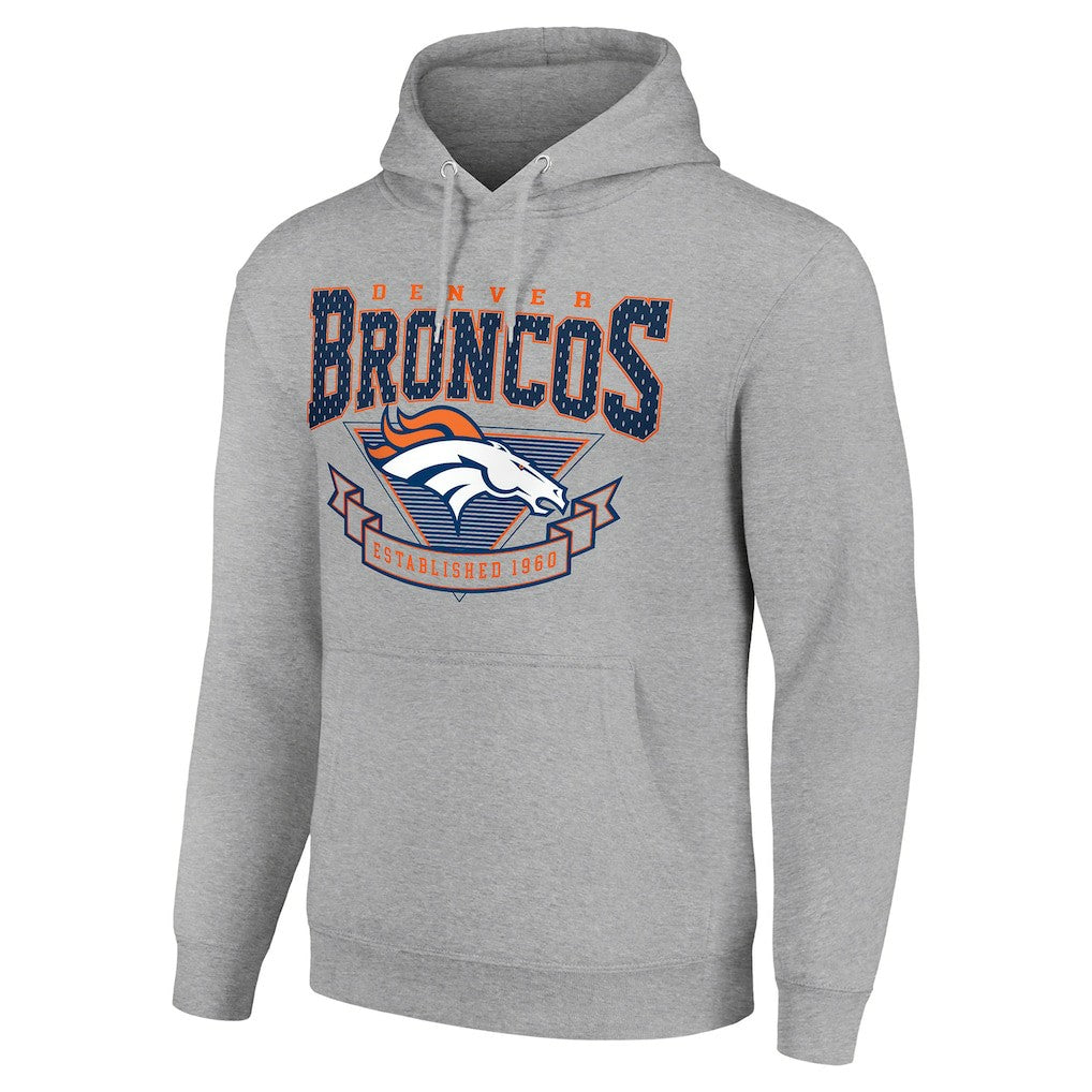 NFL Denver Broncos Starter ‘80s Inspired Pullover Hoodie