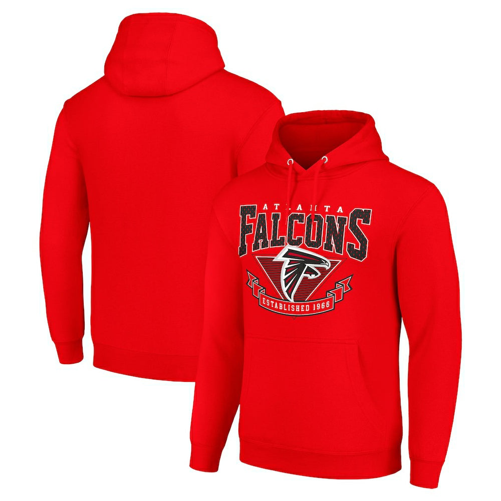 NFL Atlanta Falcons Starter ‘80s Inspired Pullover Hoodie