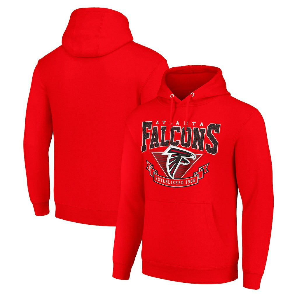 NFL Atlanta Falcons Starter ‘80s Inspired Pullover Hoodie