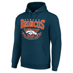 NFL Denver Broncos Starter ‘80s Inspired Pullover Hoodie