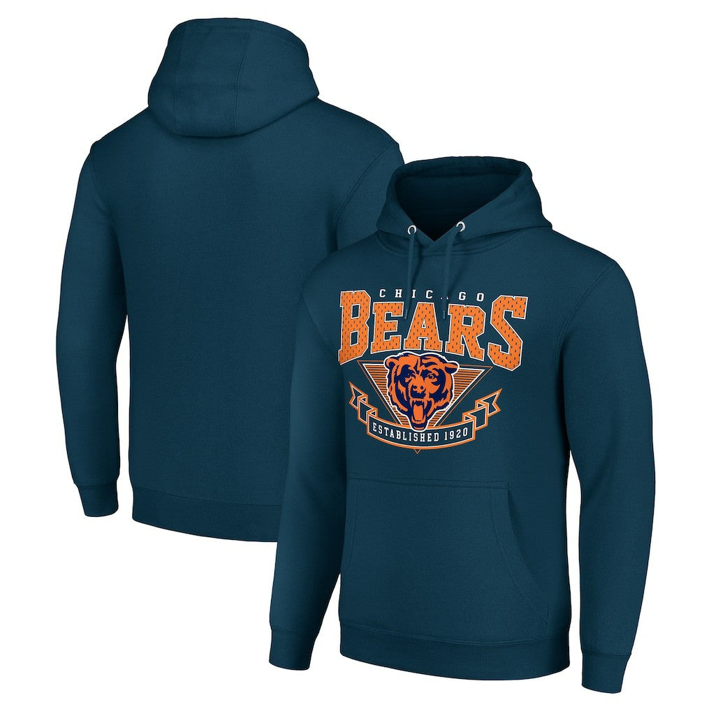 NFL Chicago Bears Starter ‘80s Inspired Pullover Hoodie