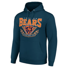 NFL Chicago Bears Starter ‘80s Inspired Pullover Hoodie
