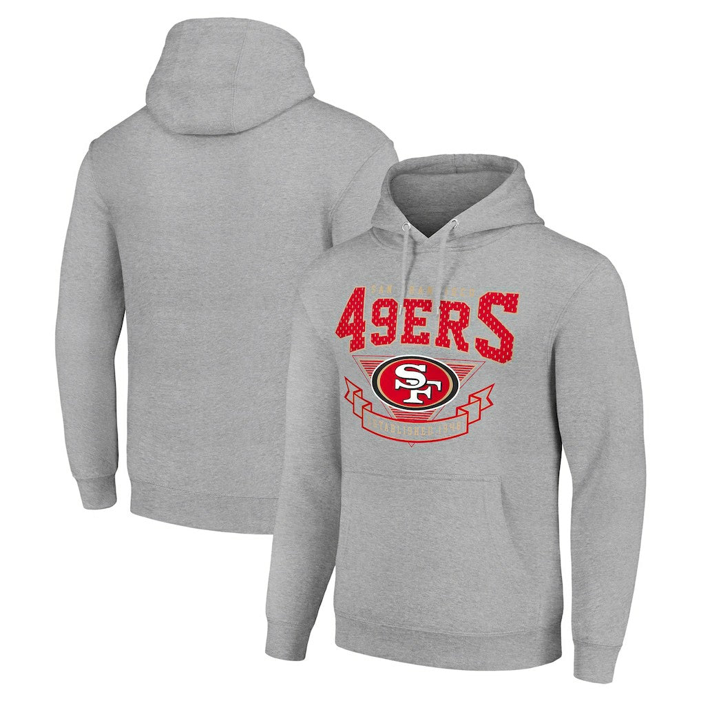 NFL San Francisco 49ers Starter ‘80s Inspired Pullover Hoodie