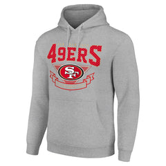 NFL San Francisco 49ers Starter ‘80s Inspired Pullover Hoodie