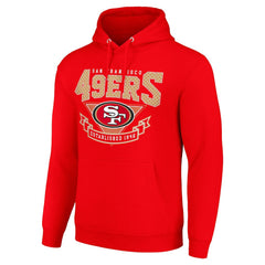 NFL San Francisco 49ers Starter ‘80s Inspired Pullover Hoodie