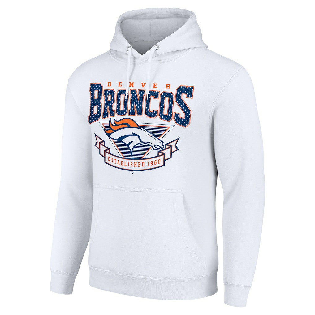 NFL Denver Broncos Starter ‘80s Inspired Pullover Hoodie