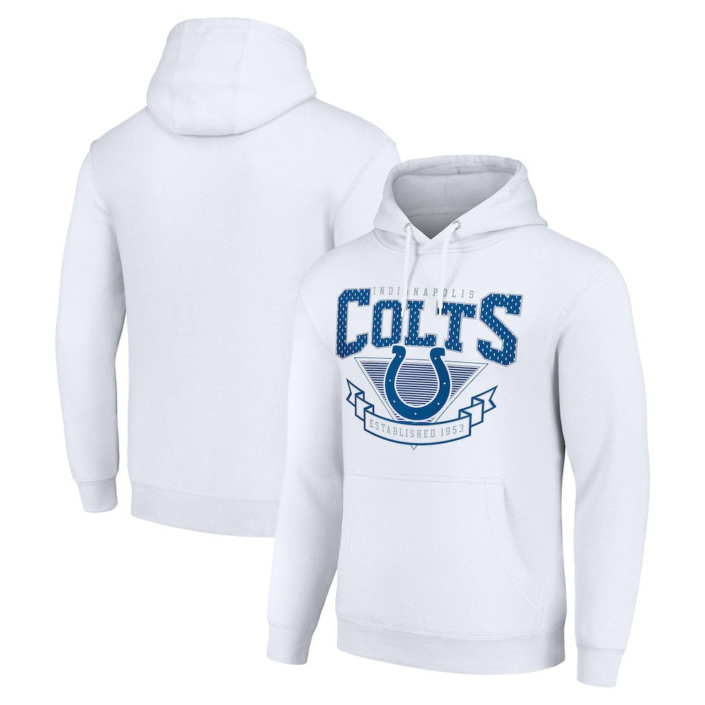 NFL Indianapolis Colts Starter ‘80s Inspired Pullover Hoodie