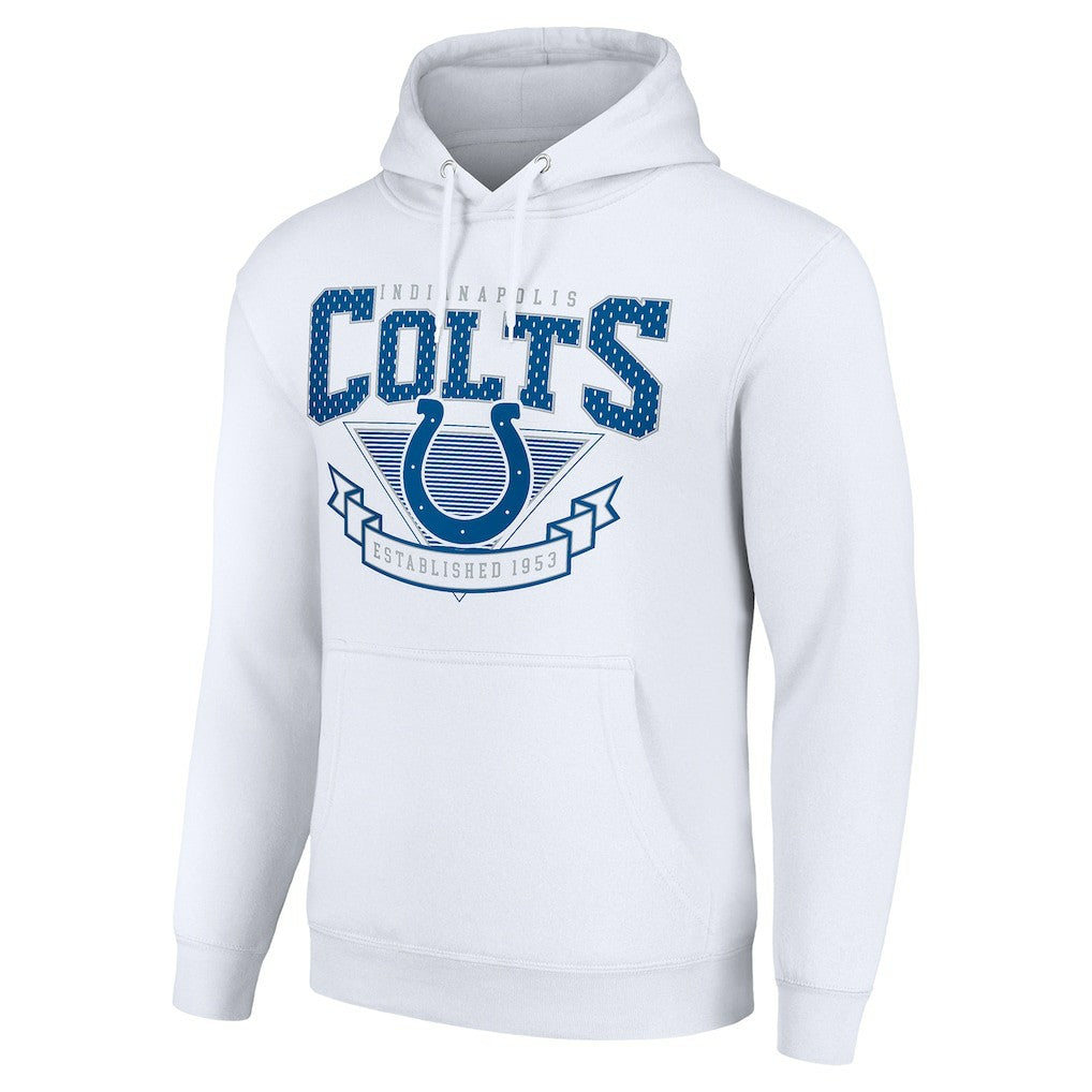 NFL Indianapolis Colts Starter ‘80s Inspired Pullover Hoodie