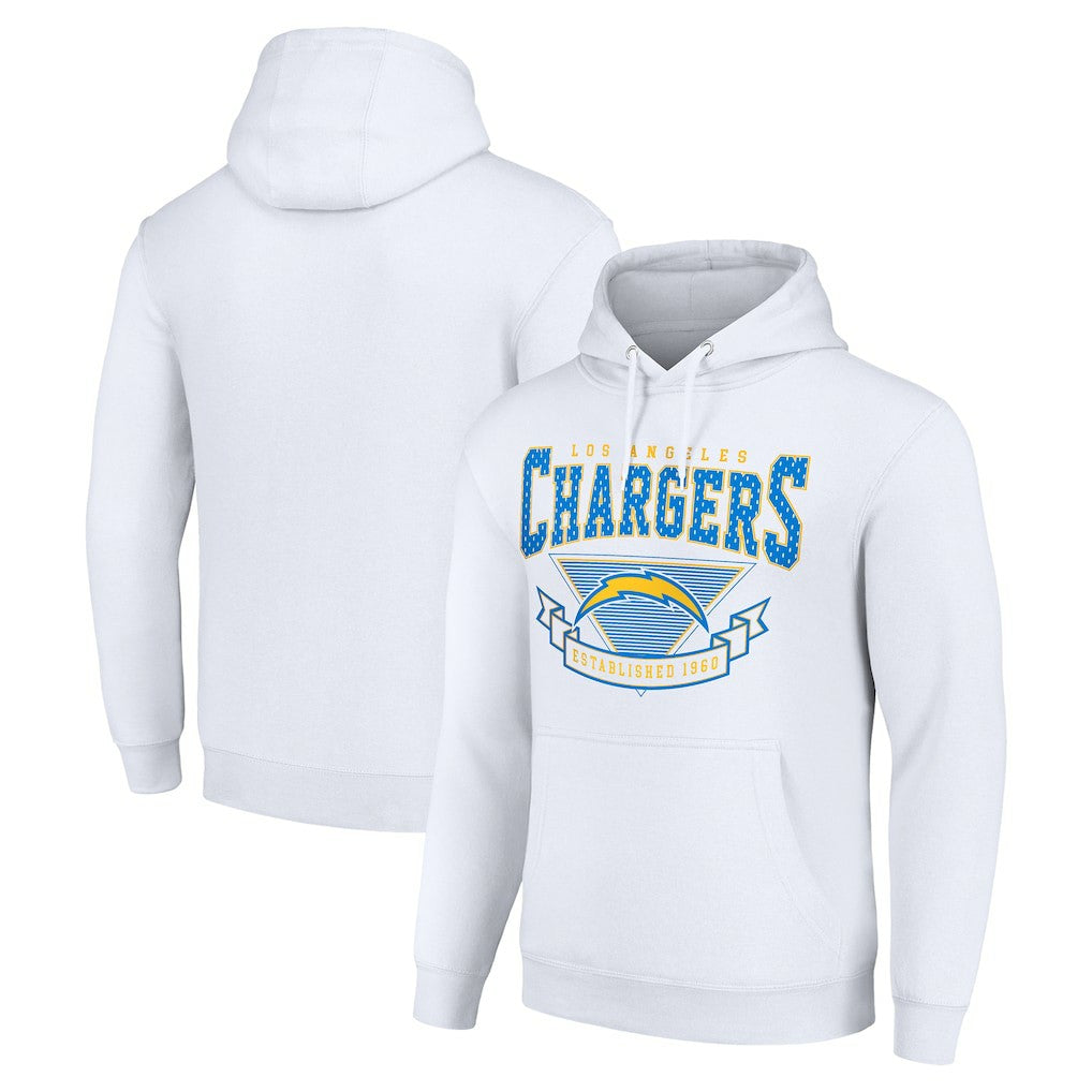 NFL Los Angeles Chargers Starter ‘80s Inspired Pullover Hoodie