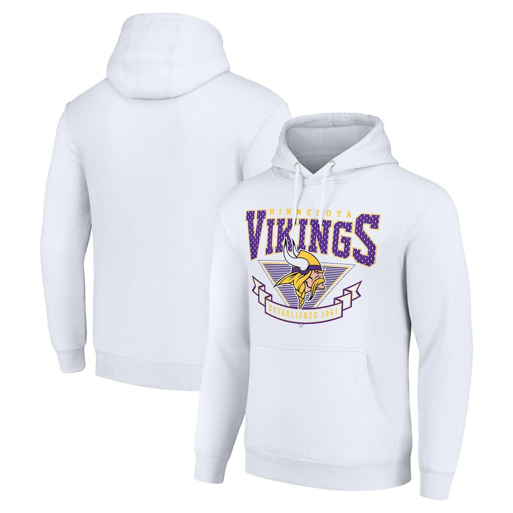 NFL Minnesota Vikings Starter ‘80s Inspired Pullover Hoodie