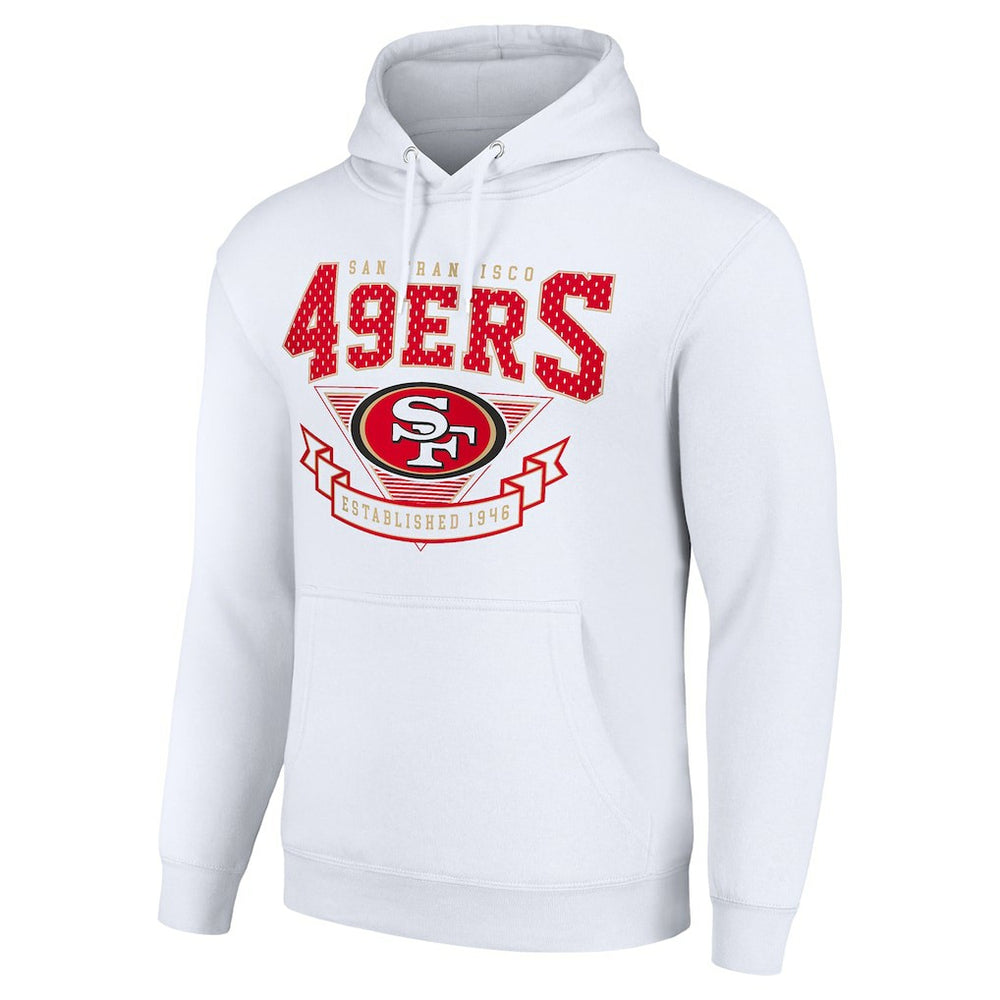 NFL San Francisco 49ers Starter ‘80s Inspired Pullover Hoodie