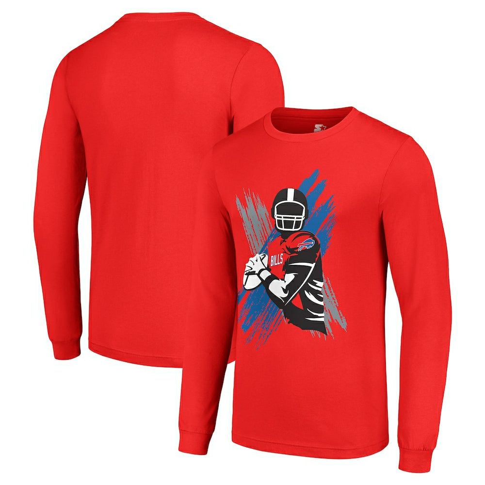 NFL Buffalo Bills Starter Player X Logo Graphic Long Sleeve T-Shirt