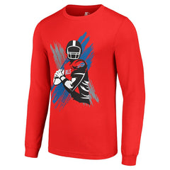 NFL Buffalo Bills Starter Player X Logo Graphic Long Sleeve T-Shirt