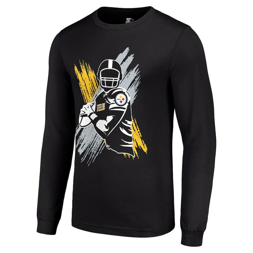 NFL Pittsburgh Steelers Starter Player X Logo Graphic Long Sleeve T-Shirt