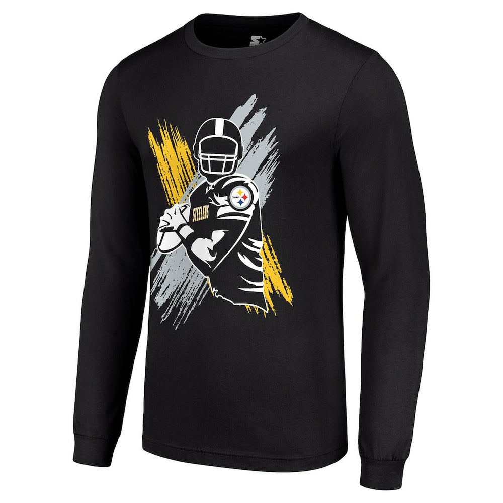 NFL Pittsburgh Steelers Starter Player X Logo Graphic Long Sleeve T-Shirt