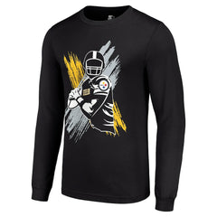 NFL Pittsburgh Steelers Starter Player X Logo Graphic Long Sleeve T-Shirt