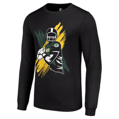 NFL Green Bay Packers Starter Player X Logo Graphic Long Sleeve T-Shirt