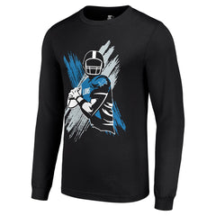 NFL Detroit Lions Starter Player X Logo Graphic Long Sleeve T-Shirt