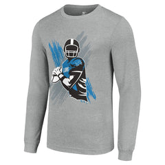 NFL Detroit Lions Starter Player X Logo Graphic Long Sleeve T-Shirt