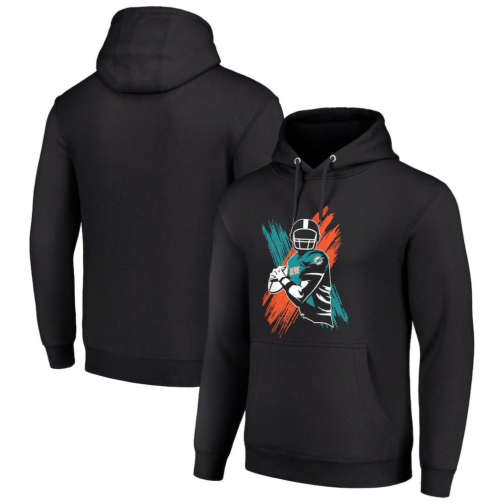 NFL Miami Dolphins Starter Player X Fleece Pullover Hoodie