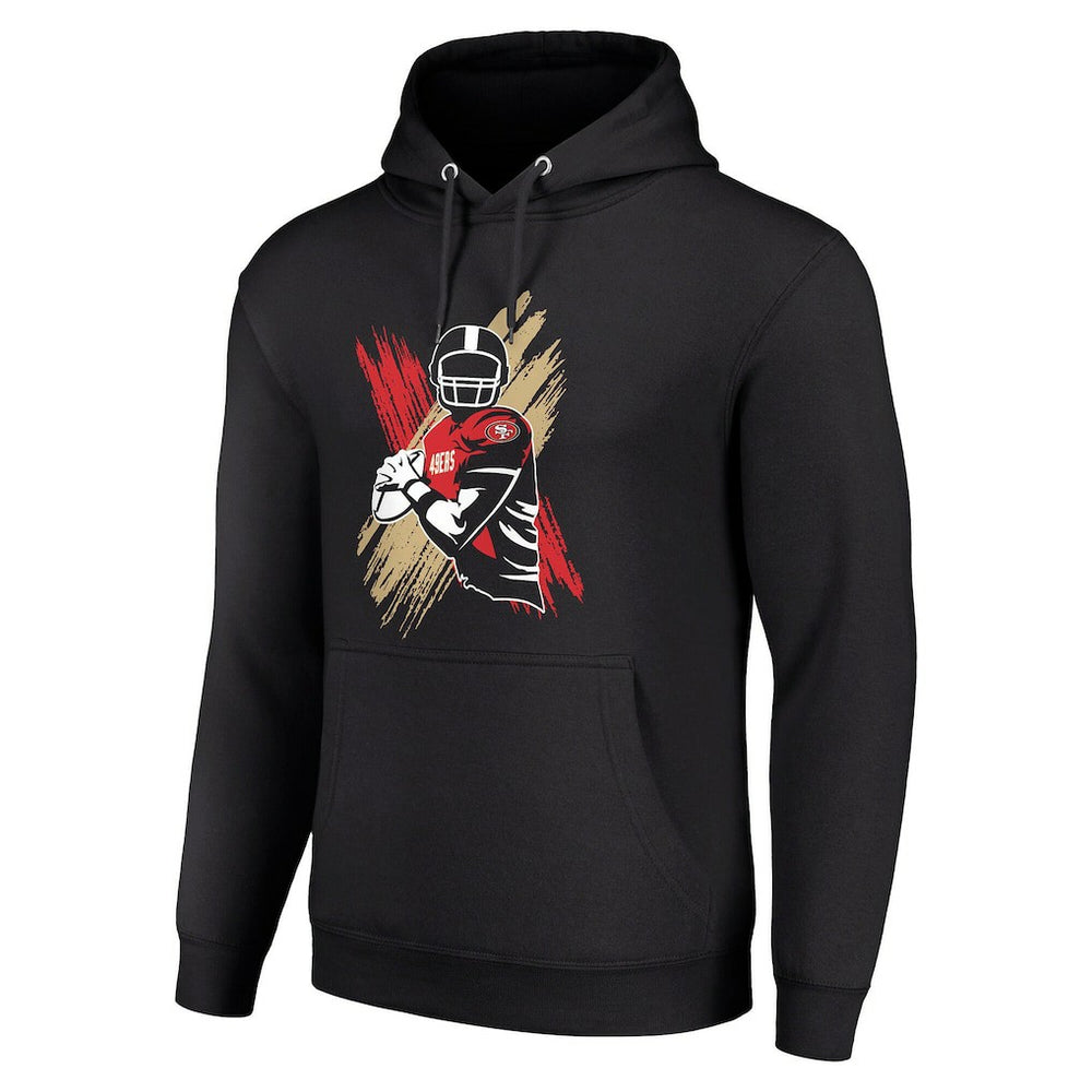 NFL San Francisco 49ers Starter Player X Fleece Pullover Hoodie