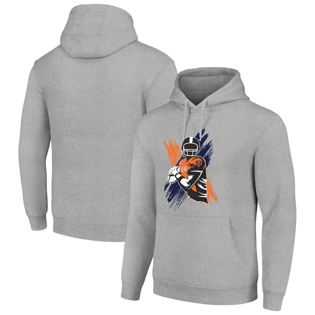 NFL Chicago Bears Starter Player X Fleece Pullover Hoodie