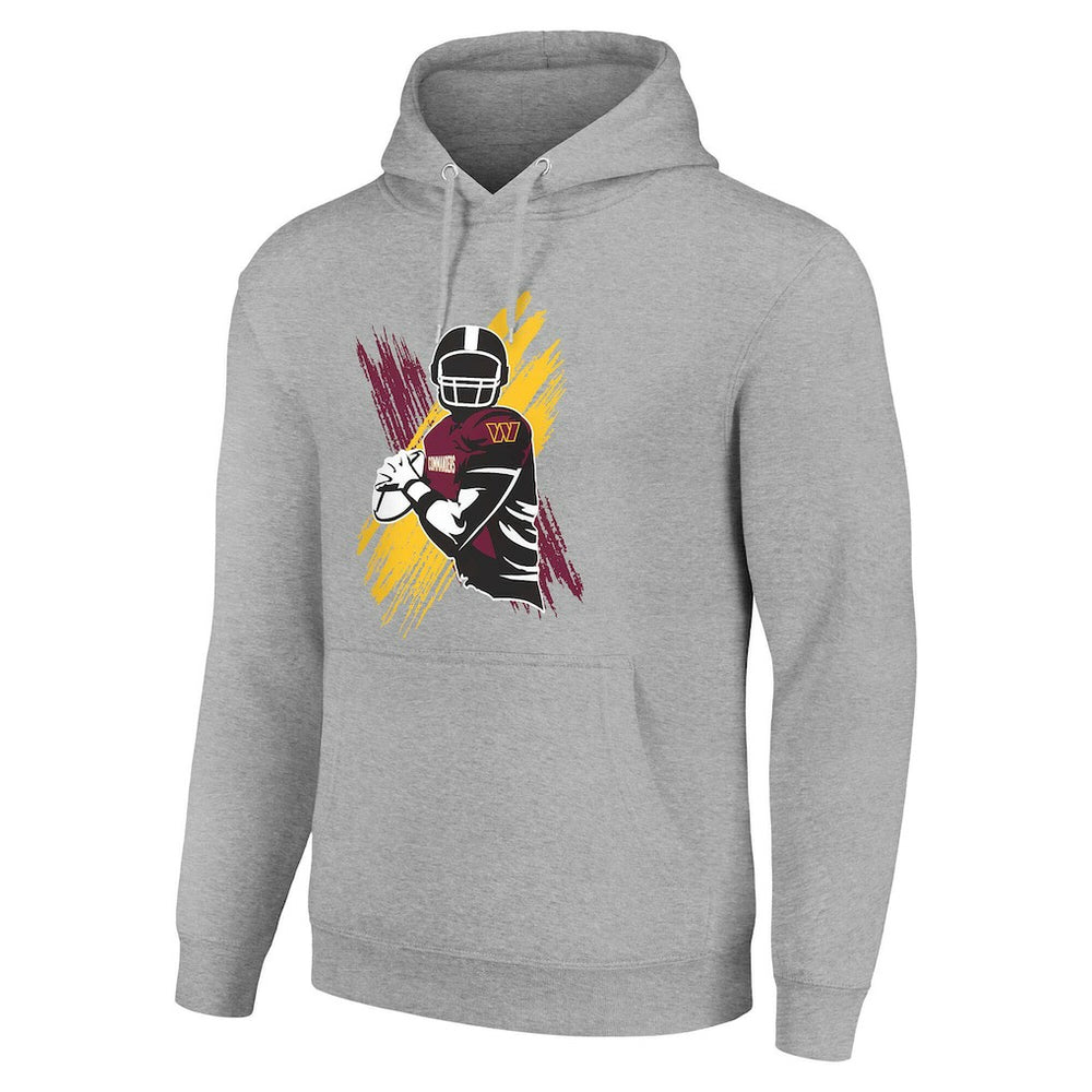 NFL Washington Commanders Starter Player X Fleece Pullover Hoodie
