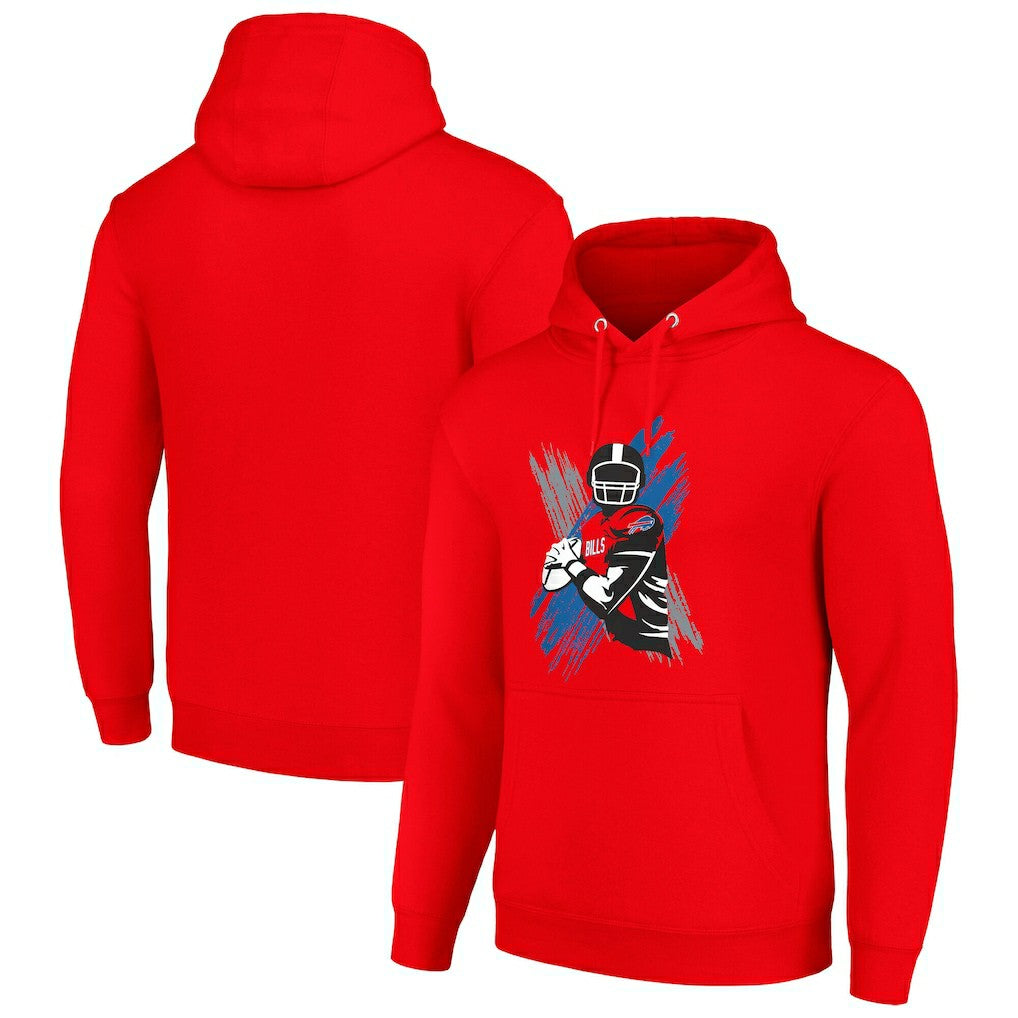 NFL Buffalo Bills Starter Player X Fleece Pullover Hoodie