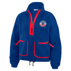 NFL Buffalo Bills WEAR by Erin Andrews Women's Polar Fleece Half-Zip Jacket