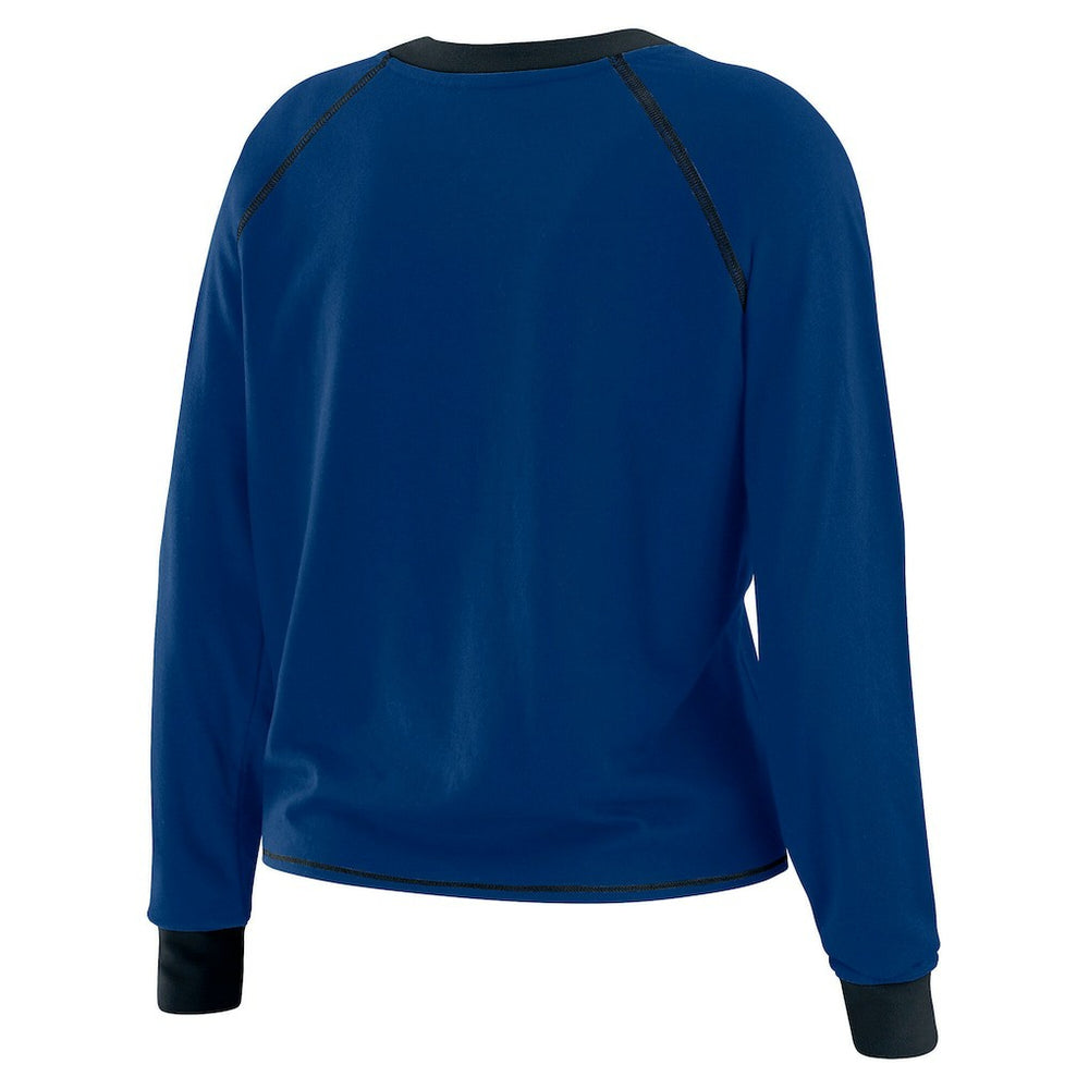 NFL Indianapolis Colts WEAR by Erin Andrews Women's Tie-Front Long Sleeve Top