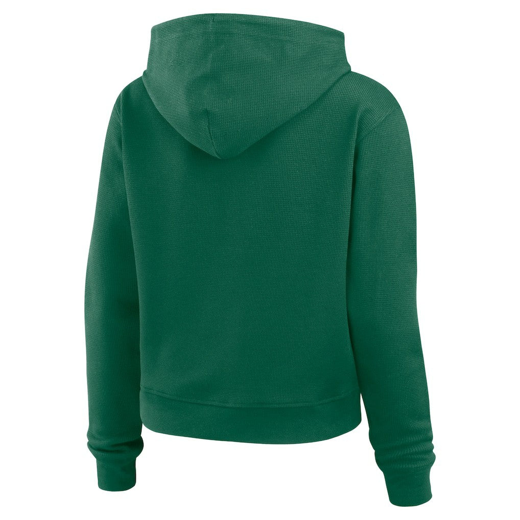 NFL New York Jets WEAR by Erin Andrews Women's Waffle Hoodie Pullover Top