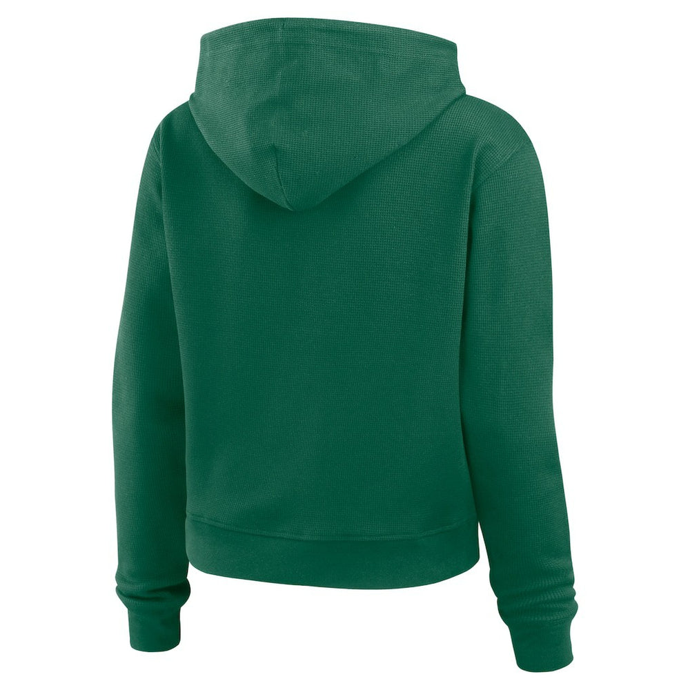 NFL New York Jets WEAR by Erin Andrews Women's Waffle Hoodie Pullover Top