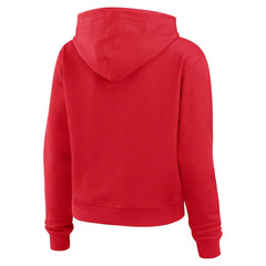 NFL San Francisco 49ers WEAR by Erin Andrews Women's Waffle Hoodie Pullover Top