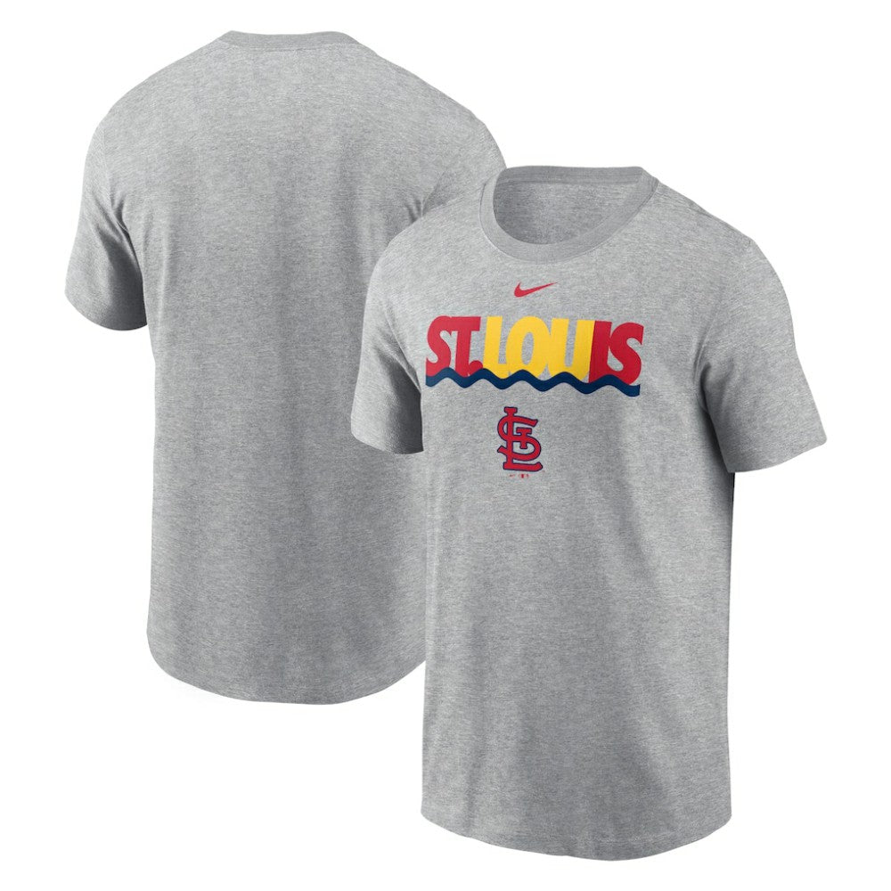 St. Louis Cardinals Local Home Town T-Shirt - Heather Charcoal | Nike