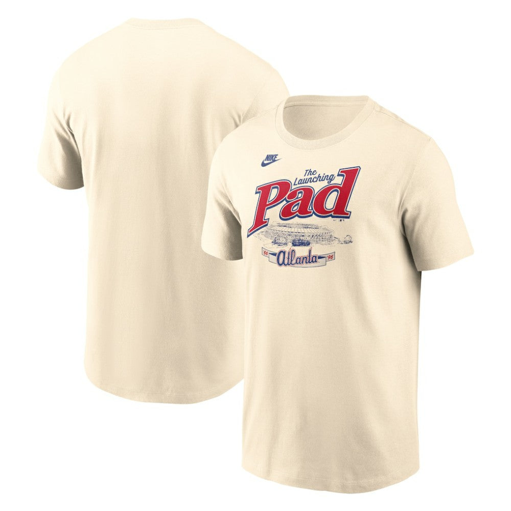 Atlanta Braves Local Home Town T-Shirt - Cream | Nike
