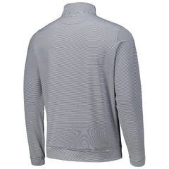 St. Louis Cardinals Peter Millar Perth Sugar Stripe Performance Quarter-Zip Top - Navy