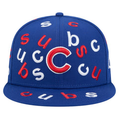 Chicago Cubs Team Confetti 59FIFTY Fitted Hat - Royal | New Era